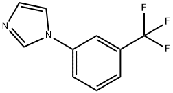 1-(3-トリフルオロメチルフェニル)イミダゾール 化学構造式