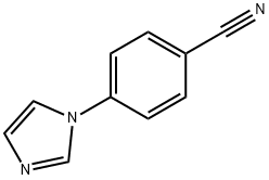 4'-(咪唑-1-基)苯腈,25372-03-6,结构式