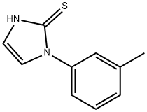 1-(M-トリル)イミダゾリン-2-チオン 化学構造式