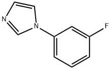 1-(3-氟苯基)咪唑, 25372-42-3, 结构式