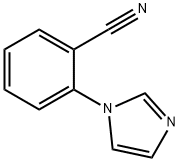 2-(1H-咪唑-1-基)苯甲腈,25373-49-3,结构式