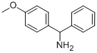 4-甲氧基-Α-苯基苯甲胺, 2538-34-3, 结构式