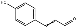 3-(4-羟基苯基)丙烯醛,2538-87-6,结构式