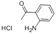 2'-氨基苯乙酮盐酸盐 结构式