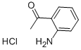 2'-AMINOACETOPHENONE HYDROCHLORIDE Structure