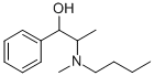 alpha-[1-(Butylmethylamino)ethyl]-benzyl alcohol Structure