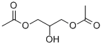 二乙酸甘油酯,25395-31-7,结构式