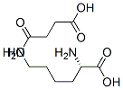 succinic acid, compound with L-lysine (1:1) Struktur