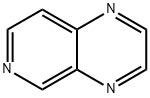 ピリド[3,4-B]ピラジン 化学構造式