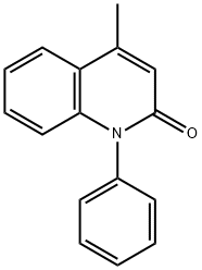 4-Methyl-1-phenylquinolin-2(1H)-one Struktur