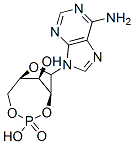 9-(2,5-O-PHOSPHINICO-D-ARABINOFURANOSYL)-9H-PURIN-6-AMINE Structure