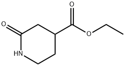 ethyl 2-oxopiperidine-4-carboxylate 化学構造式