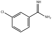 3-クロロベンズアミジン 化学構造式