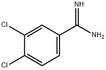 3,4-DICHLORO-BENZAMIDINE Struktur