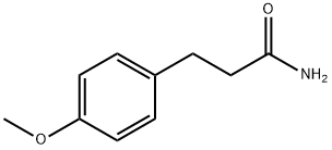 3-(4甲氧基苯基)丙酰胺 结构式