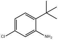 2-TERT-ブチル-5-クロロアニリン 化学構造式