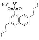 ジブチルナフタレンスルホン酸ナトリウム 化学構造式