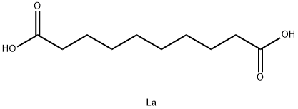 lanthanum(3+) sebacate Struktur