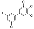 1，2，3，4，5—五氯联苯, 25429-29-2, 结构式