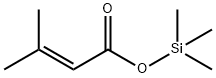 3-メチル-2-ブテン酸トリメチルシリル 化学構造式