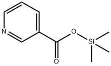 ニコチン酸トリメチルシリル 化学構造式