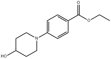 4-(4-Hydroxy-1-piperidinyl)ethyl benzoate Structure