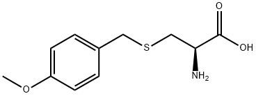 2-Amino-3-[(4-methoxybenzyl)thio]propanoic acid Struktur