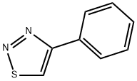 4-苯基-1,2,3-噻重氮, 25445-77-6, 结构式