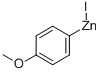 4-METHOXYPHENYLZINC IODIDE Struktur
