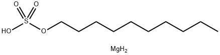 decyl hydrogen sulphate, magnesium salt Structure
