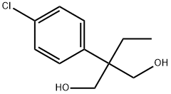 2-(p-Chlorophenyl)-2-ethyl-1,3-propanediol Structure
