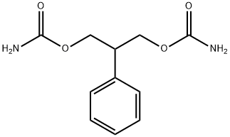 フェルバメート 化学構造式