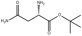 L-アスパラギンtert-ブチル 化学構造式