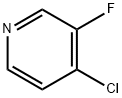 4-氯-3-氟吡啶,2546-56-7,结构式