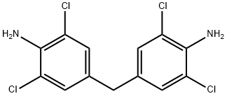 4,4'-methylenebis[2,6-dichloroaniline] Structure