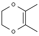 2,3-Dihydro-5,6-dimethyl-1,4-dioxin Structure