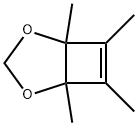 2,4-Dioxabicyclo[3.2.0]hept-6-ene,  1,5,6,7-tetramethyl- Structure