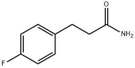 BenzenepropanaMide, 4-fluoro- Structure