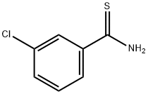 3-クロロチオベンズアミド 化学構造式
