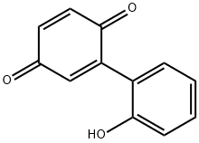 2-(2-Hydroxyphenyl)-2,5-cyclohexadiene-1,4-dione 结构式