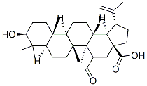 Acetyldihydrobetulinicacid 结构式