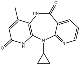 2-Hydroxy Nevirapine 化学構造式