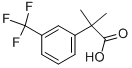 2-METHYL-2-[3-(TRIFLUOROMETHYL)PHENYL]PROPANOIC ACID Struktur