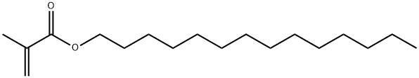 甲基丙烯酸十四酯,2549-53-3,结构式
