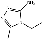 4H-1,2,4-Triazol-3-amine,4-ethyl-5-methyl- Struktur