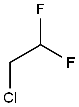2-chloro-1,1-difluoro-ethane 结构式