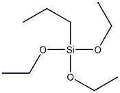 N-丙基三乙氧基硅烷,2550-02-9,结构式