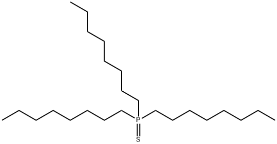 トリオクチルホスフィンスルフィド 化学構造式