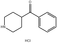 4-ベンゾイルピペリジン塩酸塩 化学構造式