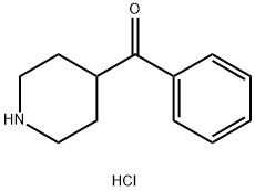 4-BENZOYLPIPERIDINE HYDROCHLORIDE Structure